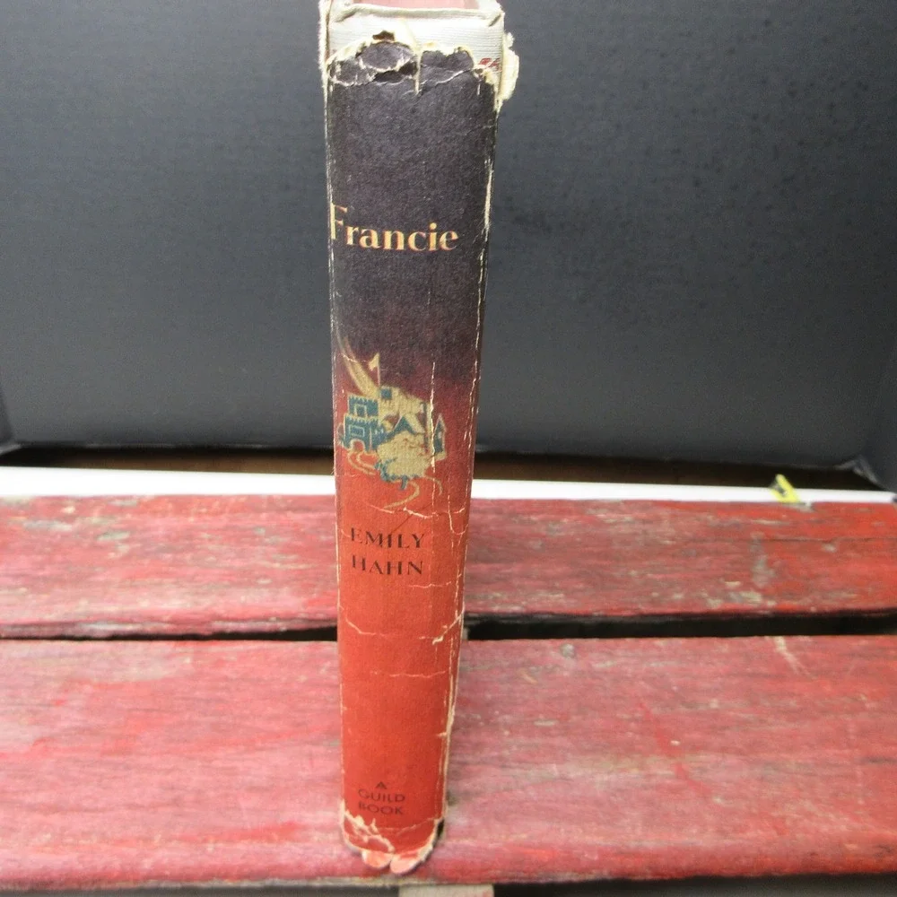 Francie by Emily Hahn 1951 Junior Literary Guild Hardcover w/ Dust Jacket